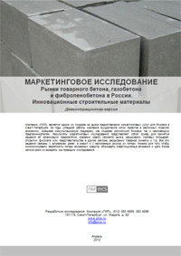 Рынок бетона России